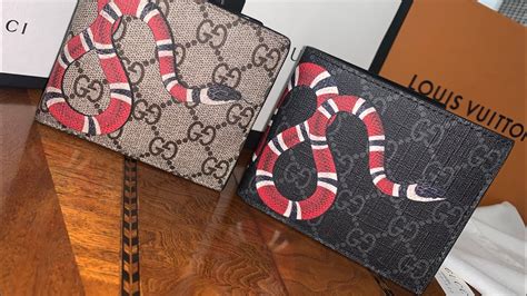 gucci kingsnake wallet replica|Gucci snake wallet inside.